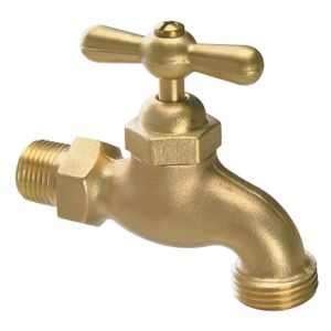 Llave para manguera 1/2" pesada cromada. - EDESA