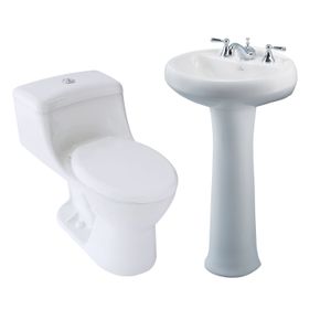 Combo de baño completo con set de instalación. - BRIGGS