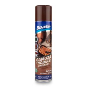 Limpiador de gamuza y nobuck en spray para manchas, 400 ml. - BINNER