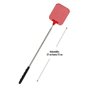 Matamoscas telescopica metalica con plástico y gamusa. - ORGILL