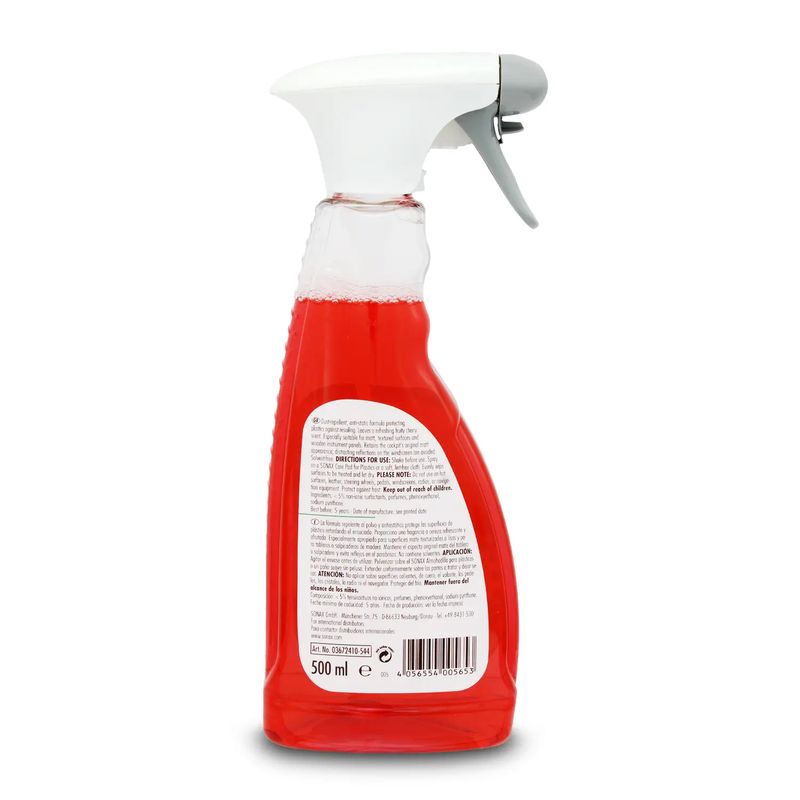 Protector-para-interiores-de-acabado-mate-con-aroma-CHERRY-KICK-para-el-interior-del-automovil--500-ml