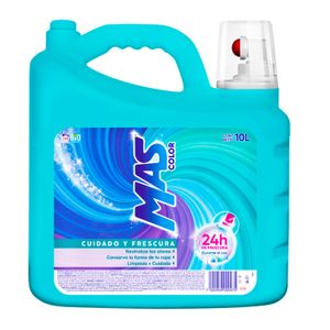 Detergente líquido de frescura intensa para telas mixtas y sintéticas - MAS COLOR