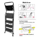 Escalera-plegable-de-4-escalones-con-practico-agarre-de-mano-peldaños-robustos-y-anchos-con-piso-antiderrapante