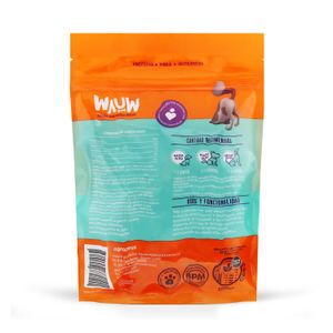 Snack para perro con fibra natural en forma de ARITOS MASTICABLES; 40 gr - WAUW