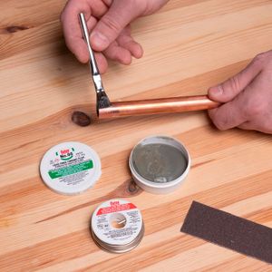 Kit Suelda De Plata P/Cobre 1/4Lb Oatey - OATEY
