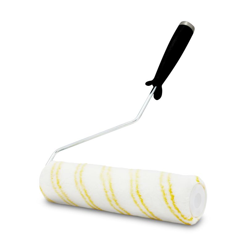 Rodillo Antigota Con Franja De 18" Color Amarillo | Caribe: Pintura Sin