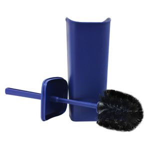 Cepillo de limpieza color azul con negro de plastico. - BATHROOM SOLUTIONS