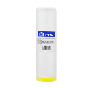 Plástico masking para pintar de 180 cm x 20 m blanco. - K PRO