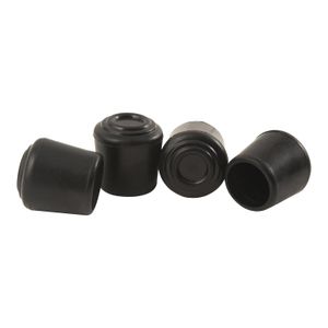 Regatón de caucho de 7/8" (2,2 cm) negro. - PROSOURCE