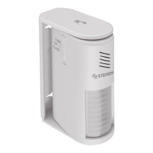 sensor de movimiento con alarma/timbre 2 funciones: alarma constante o aviso tipo timbre - STEREN