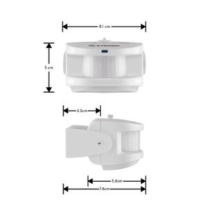sensor de movimiento y alarma Entérate cuando alguien entra a tu negocio y atiende a tus clientes de forma oportuna - STEREN