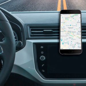 soporte smart phone para auto Soporte nano stick de gel para celular - STEREN