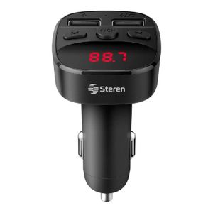 transmisor fm, cargador y reproductor Transmisor FM Bluetooth* con cargador USB y reproductor MP3 - STEREN