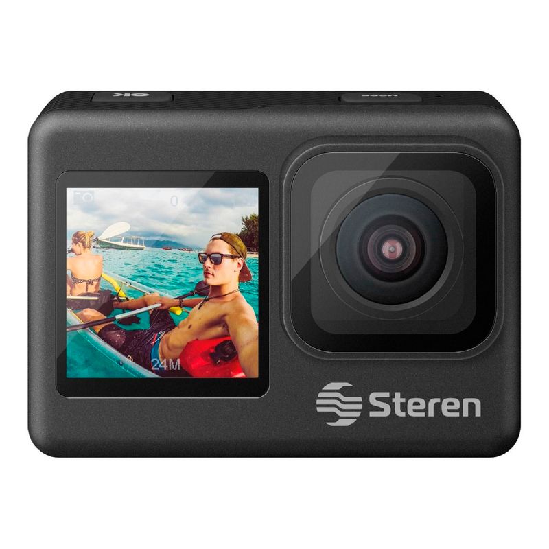 camara-deportiva-sumergible-4K-Wi-Fi--con-doble-pantalla