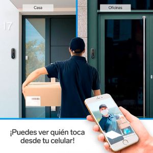 video timbre wifi La seguridad de observar y escuchar quién toca la puerta - STEREN