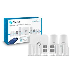sistema de seguridad wifi con 6 sensores - STEREN
