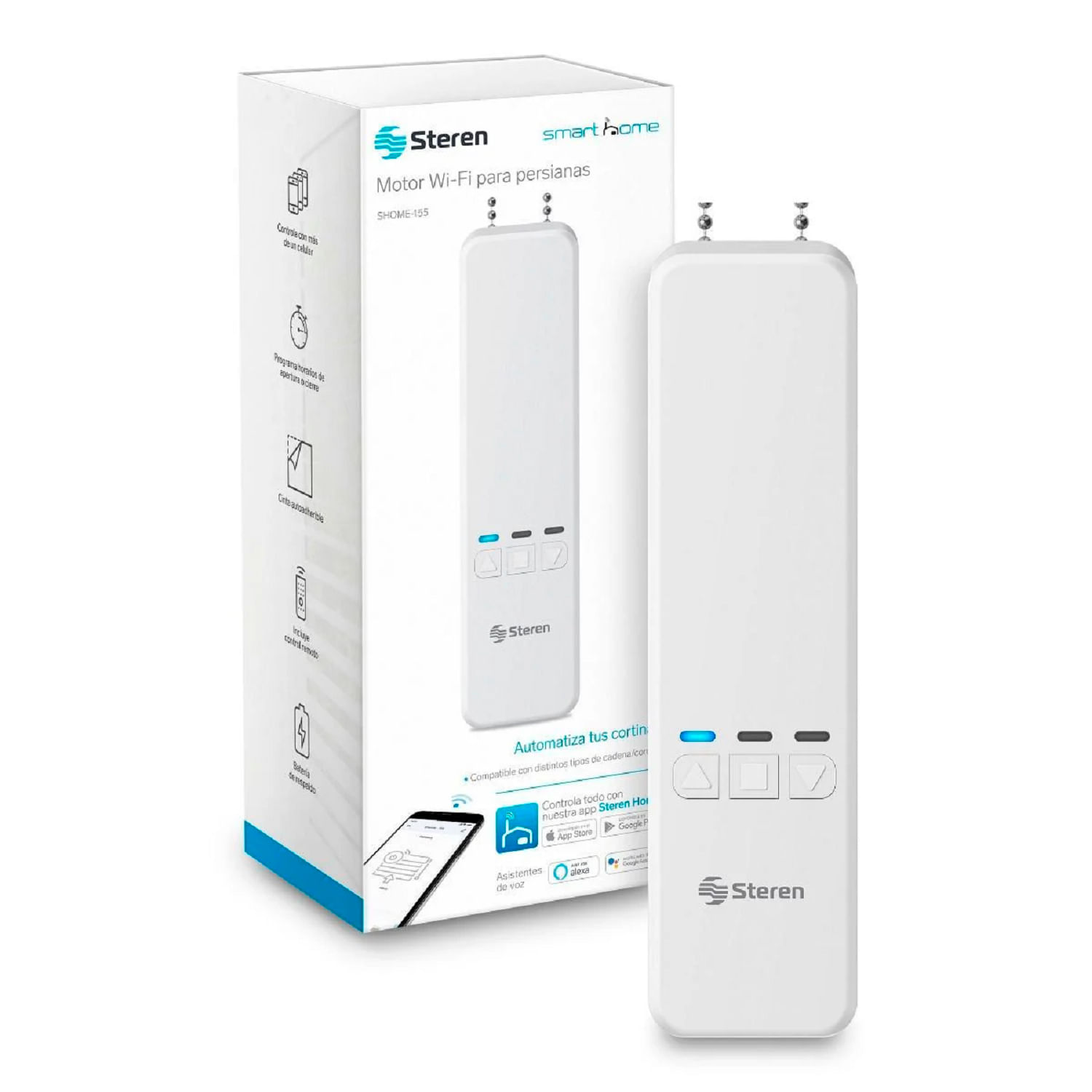 Wi Fi Bocina Alexa Steren Steren Home Alexa Televisor Inteligente