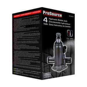 Gata hidráulica tipo botella de 4 toneladas. - PROSOURCE