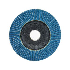 Disco de zirconio laminado de 4-1/2" x 7/8" cm con grano # 80. - DEWALT