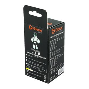 Foco LED tipo bombillo vintage A19 ámbar. - FORCE