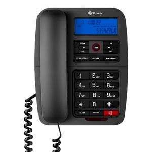 telefono alambrico Teléfono con teclado grande y pantalla tell 235 - STEREN