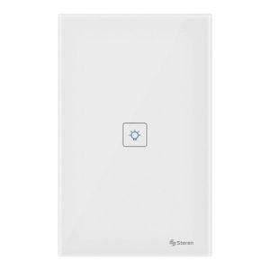 Interruptor smart luminación inteligente. Controla el encendido y apagado desde la palma de tu mano - STEREN