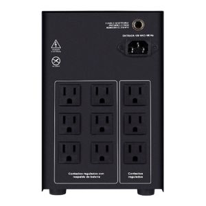 UPS Protección contra variaciones y picos de voltaje, sobrecargas, corto circuitos y sobrecalentamiento - STEREN
