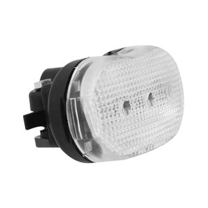 Lámpara para bicicleta plástica con luz LED roja. - ORGILL