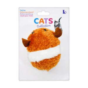 Juguete para gato fabricado en felpa tipo peluche de textura suave. - CATS COLLECTION