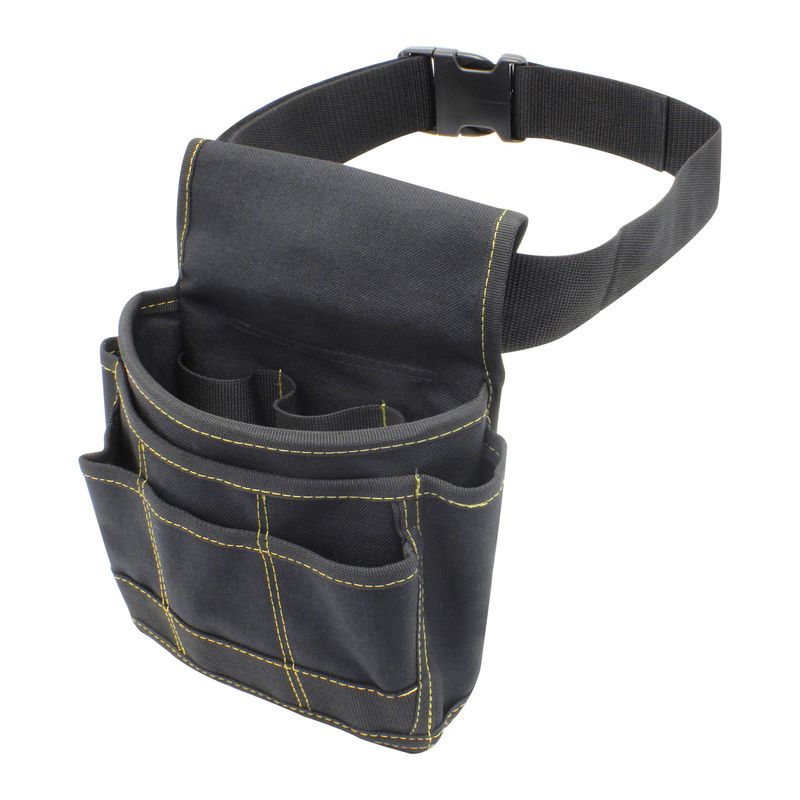 Cinturon-porta-herramientas-PEQUEÑO-con-bolso-de-10-servicios-y-correa-velcro.