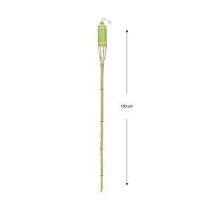 Antorcha TIKI de bambú de 150 cm. - DECORE
