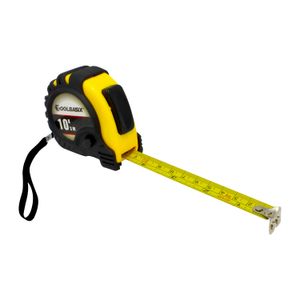 Flexómetro de 3 metros; con estructura resistente a impactos. - TOOLBASIX