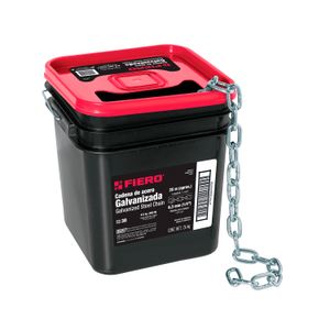 Cadena galvanizada de 1/4" C/M BL431KG FIERO - FIERO