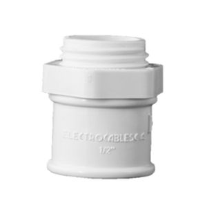 Conector eléctrico de PVC 1/2" - ELECTROCABLES