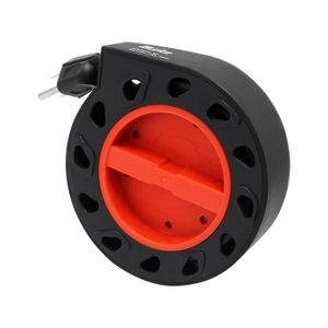 Extensión eléctrica retráctil redonda de 3 tomas aterrizadas y cable de 1,5 m. - BLITZ