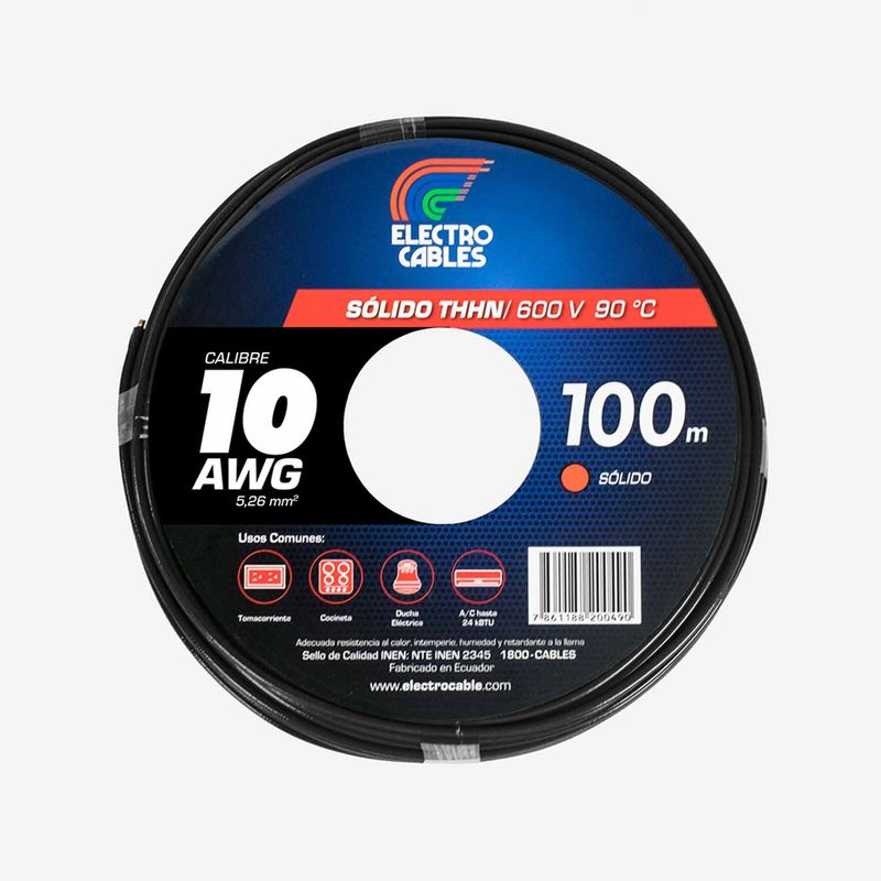 Cable-Electrico-solido-10-THHN-negro