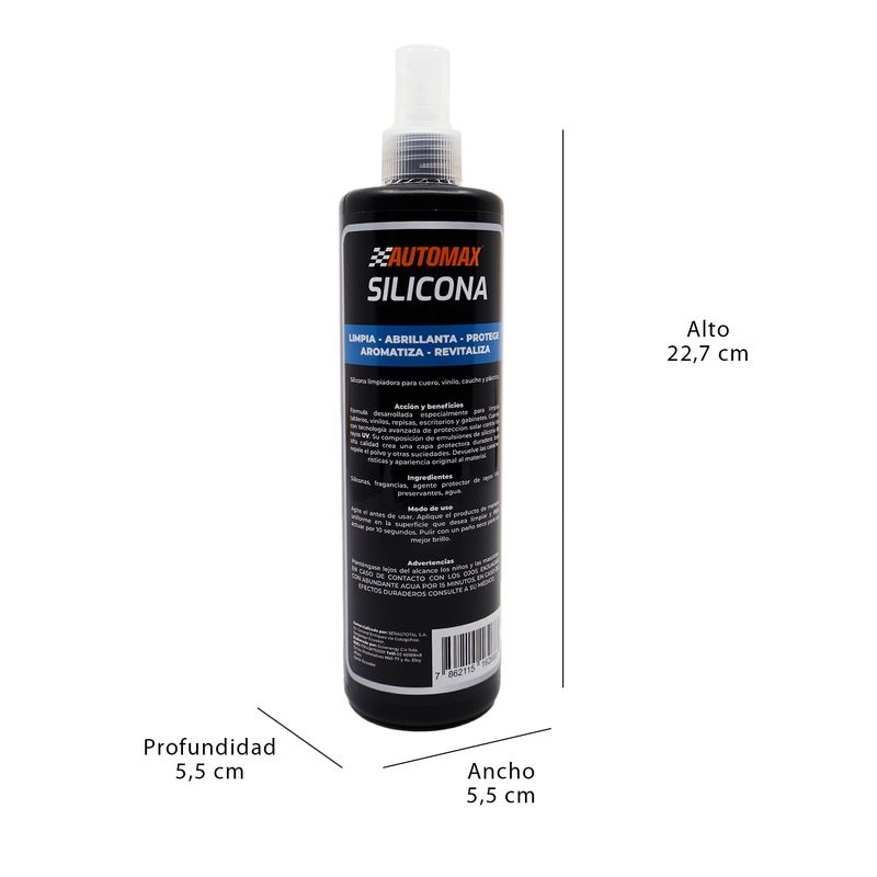 Silicona-para-tableros-Silicona-para-limpieza-de-tableros-con-protector-UV-aroma-BLACK.-350-mL
