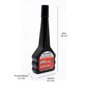 Limpia inyector gasolina Qualco Limpiador de inyectores a gasolina concentrado. 250 mL - QUALCO