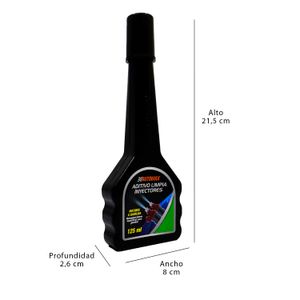 Limpia inyector gasolina Automax Limpiador de inyectores a gasolina concentrado. 125 mL - QUALCO
