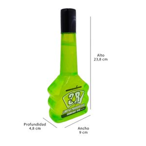 Limpiaparabrisas 3R Limpiaparabrisas para diluir en el agua de las plumas . 400 mL - QUALCO