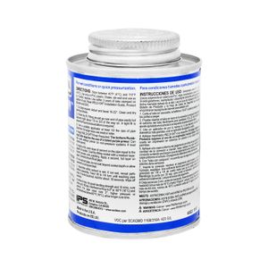 Pegamento para tuberías WET' R DRY cemento solvente, 237 ml. - WELD ON