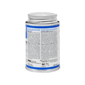 Pegamento para tuberías PVC cemento solvente, 118 ml. - WELD ON