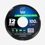 Cable-unilay-12-THHN-negro