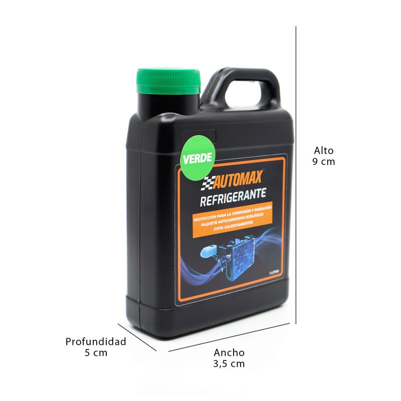 Refrigerante-Automax-VERDE-Refrigerante-para-radiador-tecnologia-hibrida-VERDE.-1-Lt
