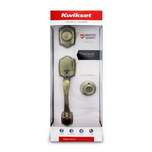 Juego de entrada BRNZ.ANT LL/SG BELLEVIEW KWI - KWIKSET