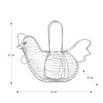 Organizador-de-huevos-con-estructura-de-acero-inoxidable-tipo-GALLINA.