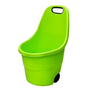 Coche transportador para jardín con estructura plástica reforzada. - DRM