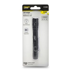 Mini linterna LED de bolsillo de aluminio tipo boligrafo. - POWER ZONE
