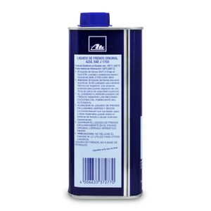 Líquido de frenos DOT 3 automotriz; 1 l. - ATE