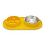 Plato-doble-para-perro-con-base-antideslizante.